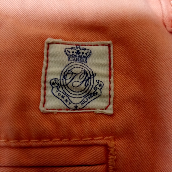 Women's Coral Tommy Hilfiger shorts - Picture 2 of 4